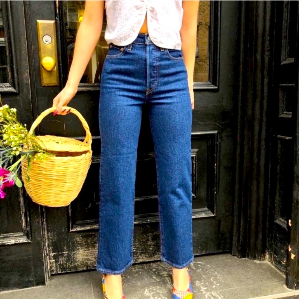 Levi's® Premium RIBCAGE STRAIGHT ANKLE JEANS